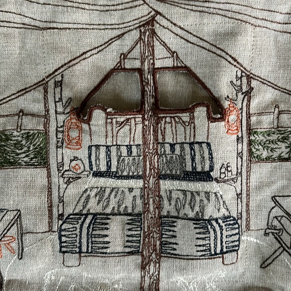 Coral & Tusk Pillow Camper Fox Owl - Picture 7 of 14